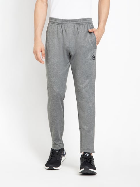 adidas Grey Regular Fit Trackpants
