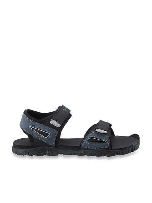 Duke Men's Black Floater Sandals