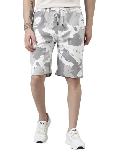 Proline Off White Regular Fit Shorts