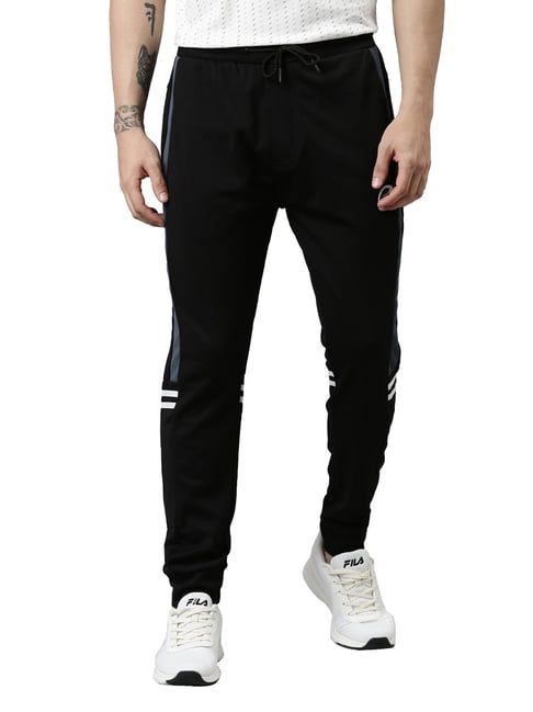 Proline Black Regular Fit Joggers