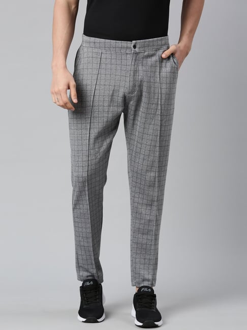 Proline Grey Regular Fit Trackpants