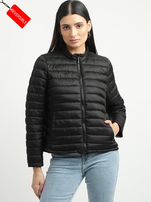 ジャケット・アウター MNMM PADDED REVERSIBLE JACKET / BLACK 3 PADDED REVERSIBLE JACKET / BLACK
