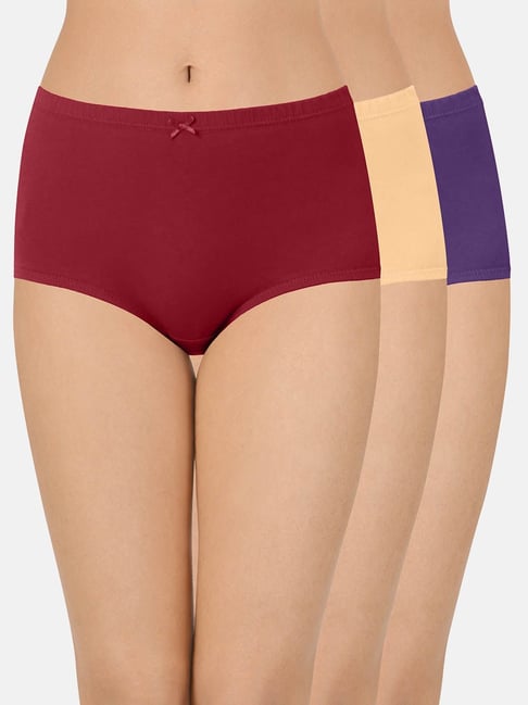 Buy Amante Multicolor Cotton Hipster Panty (Pack of 3) for Women Online @  Tata CLiQ