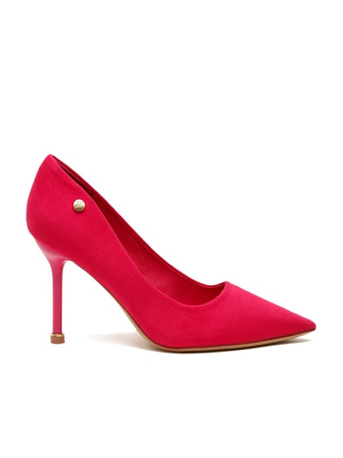 Buy Flat n Heels Womens Pink Pumps FnH 1557-FUS at Amazon.in