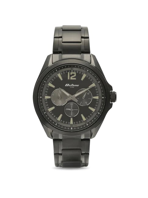 Titan black deals metal chain watches