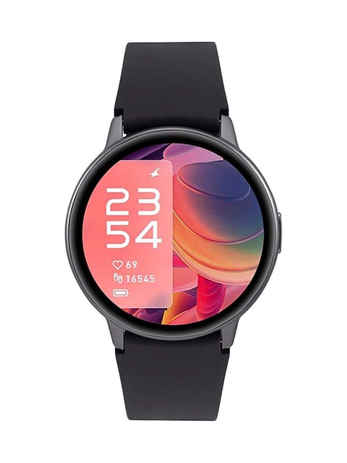 Fastrack Reflex Play Smart Watch (Invisible Black)