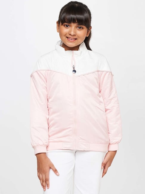 Women's Pink Leather Shirt #LS86222P - Jamin Leather®