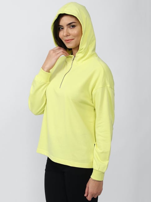 Forever 21 Yellow Hoodie