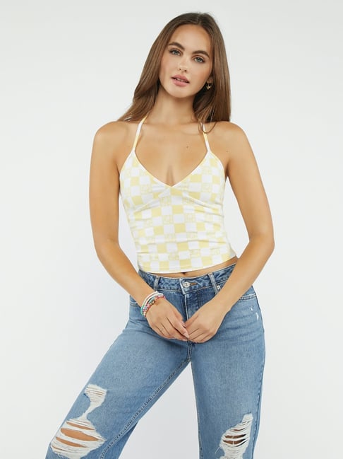 belediging puppy Bek Buy Halter Neck Tops Online In India At Lowest Prices | Tata CLiQ