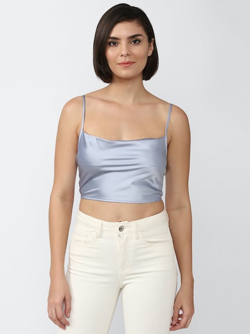 Light blue top store forever 21