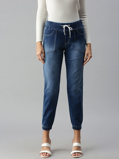 Buy womens denim cargo/Jeans/Joggers for girls Online In India At  Discounted Prices