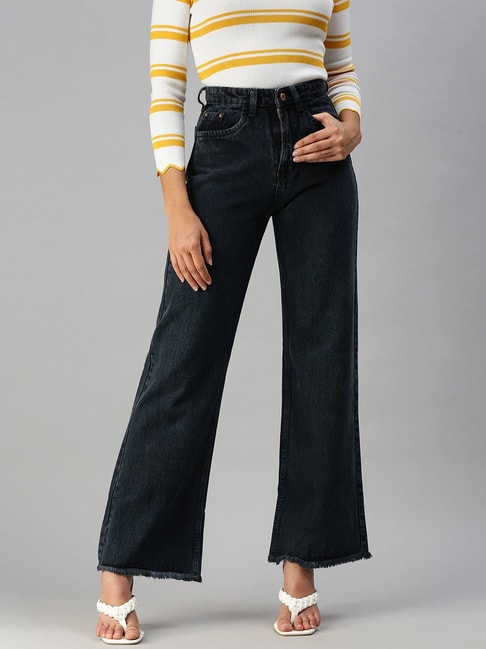 Klaude Wide Leg Denim Jeans (Vintage Wash) | The Tinsel Rack-sgquangbinhtourist.com.vn