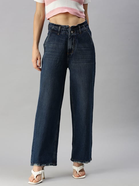 Women's Denim Solid Bell Bottom Jeans at Rs 1500