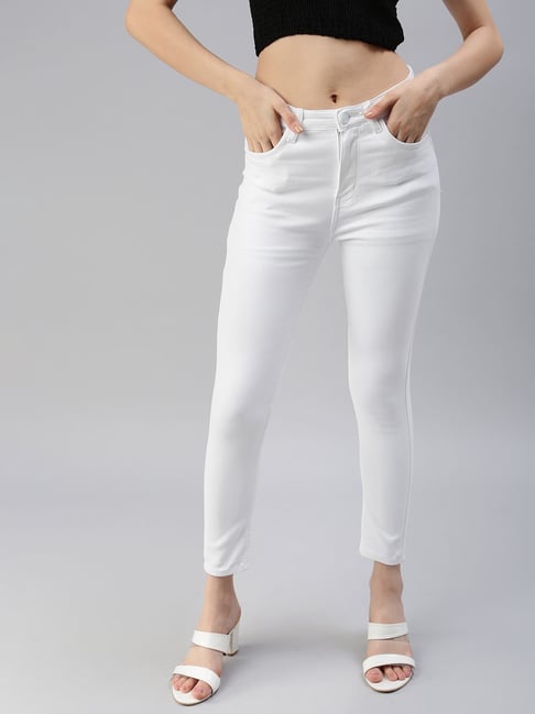 And White Denim Jeans  Buy And White Denim Jeans online in India