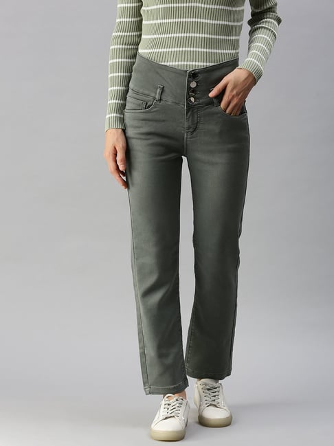 Womens Grey Jeans | NA-KD
