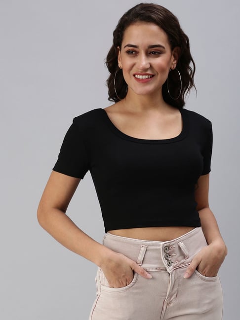 Fitted Crop Top – GROCERIES