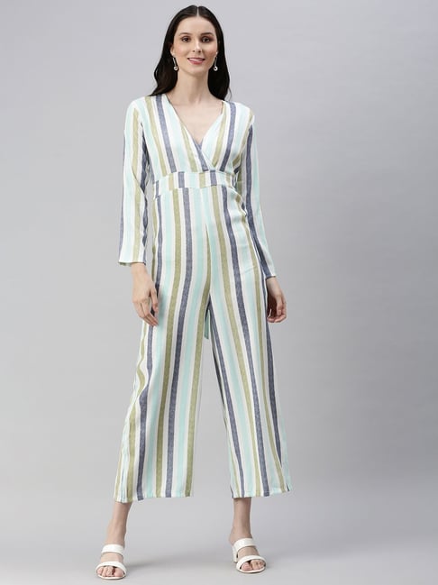 showoffff SHOWOFF Multicolor Striped Jumpsuit-picture-22