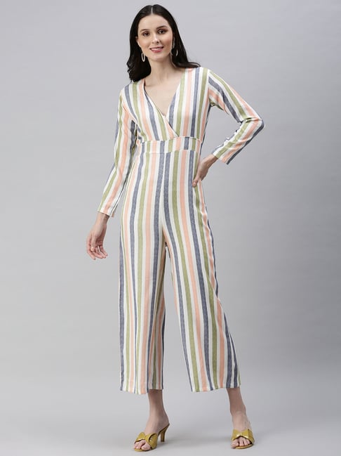 showoffff SHOWOFF Multicolor Striped Jumpsuit-picture-23