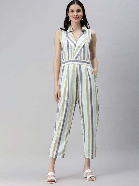 showoffff SHOWOFF Multicolor Striped Jumpsuit-picture-25