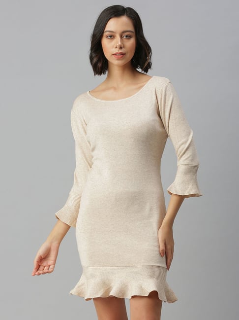 Buy Knitted Bodycon Dress Online at Best Prices in India - JioMart.