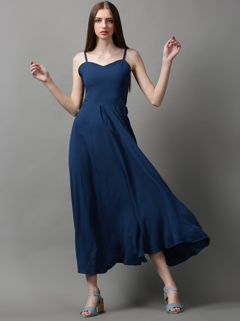 SHOWOFF Blue Maxi Dress