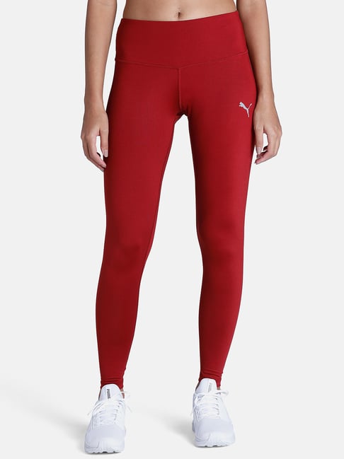 Buy Puma Red Polyester Tights for Women's Online @ Tata CLiQ