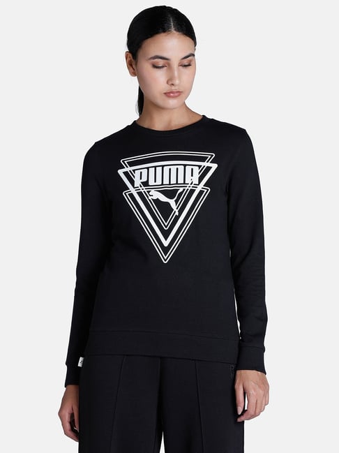 Puma Graphic Regular Fit Crew-Neck Sweatshirt-picture-31
