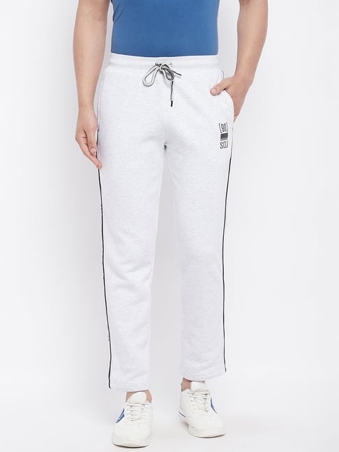 VIRAT Self Design Men White Track Pants - Buy VIRAT Self Design Men White  Track Pants Online at Best Prices in India