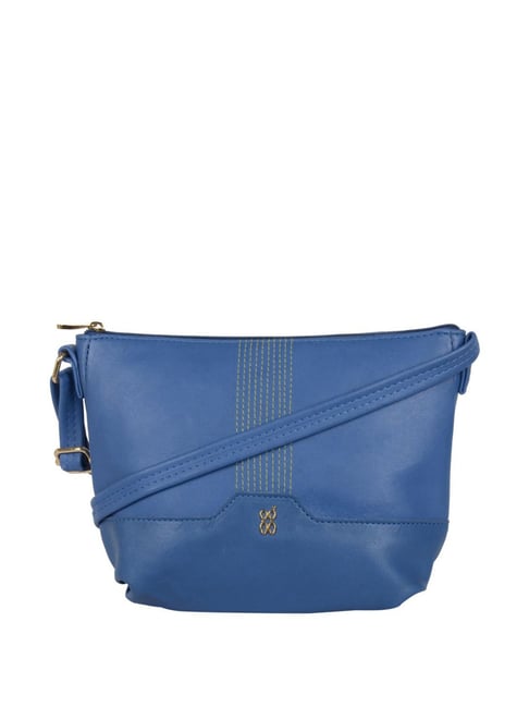 baggit blue sling bag