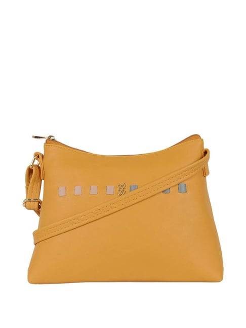 Buy Baggit Women Mustard Yellow Synthetic Leather Sling Bag Online at Best  Prices in India - JioMart.