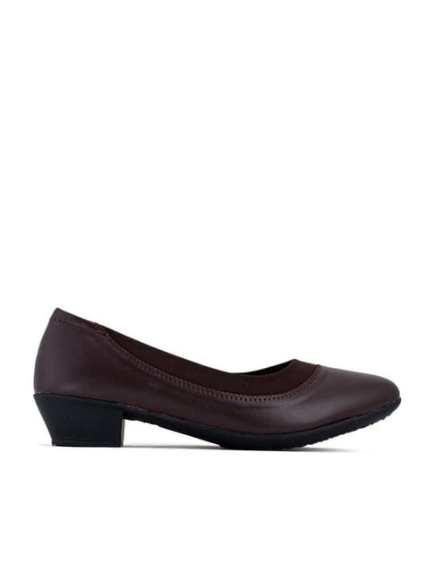 Khadim's Women's Brown Formal Pumps