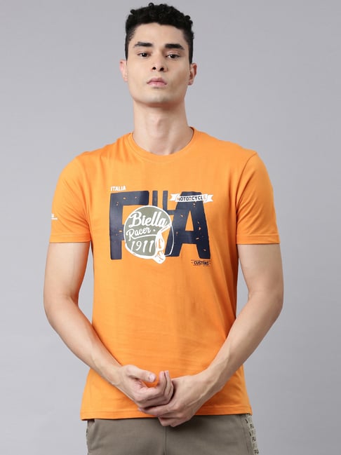 T shirt fila top orange