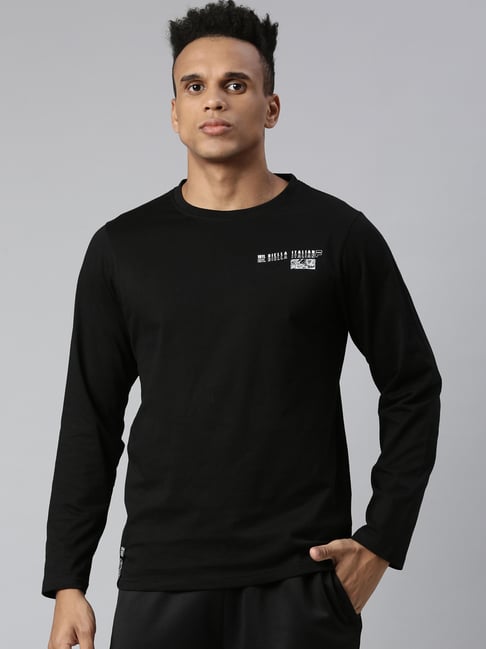 Fila black on sale crew neck