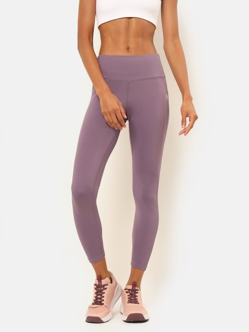 Buy Melange by Lifestyle Purple Printed Leggings for Women Online @ Tata  CLiQ