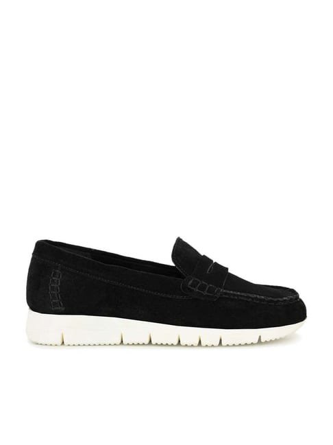 Buy Alberto Torresi Women's Black Loafers for Women at Best Price - Main Image