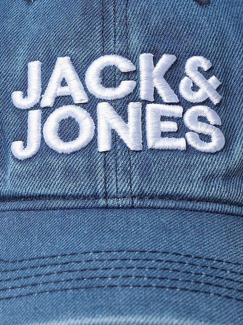 Buy Jack & Jones Blue Denim Solid Baseball Cap at Best Price @ Tata CLiQ