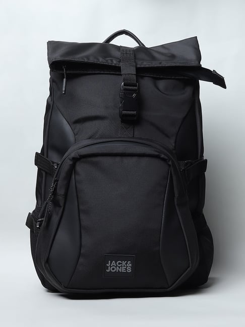 Jack & Jones Black Logo Cross Body Bag | New Look