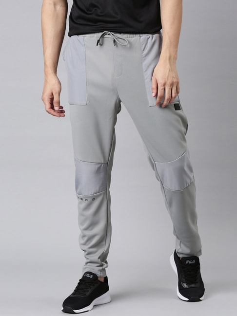 Fila Grey Regular Fit Trackpants