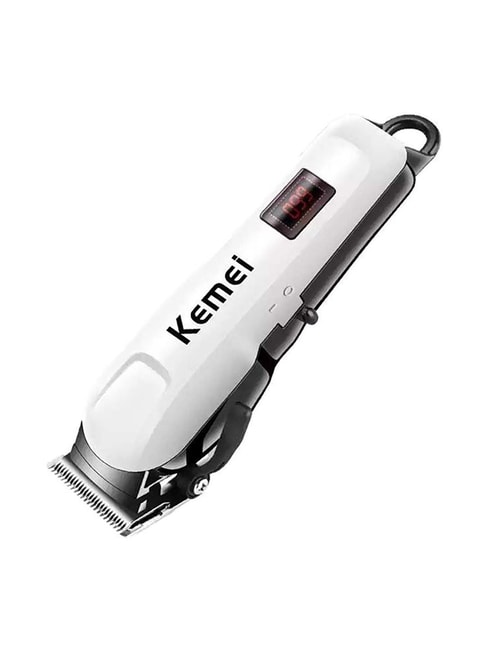 Kemei KM-809A Trimmer with Adjustable Trimming Range (White)