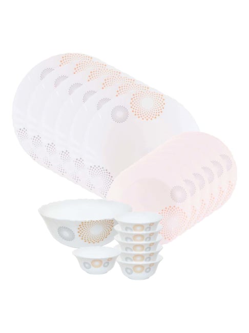 Buy Cello Imperial Multicolor Glass Dinner Set at Best Price @ Tata CLiQ