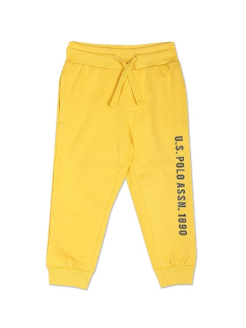 Yellow 2025 joggers kids