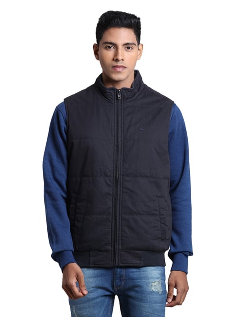 Buy Blackberrys Navy Blue Slim Fit Jacket for Mens Online @ Tata CLiQ