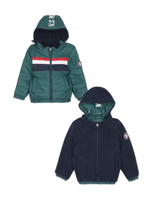 US Polo Assn Unisex Jacket windbreaker kids, Babies & Kids, Babies & Kids  Fashion on Carousell