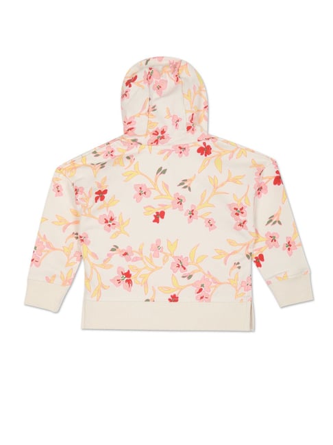 Off white hotsell floral hoodie