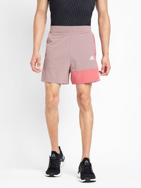 adidas Dusty Pink Printed Sports Shorts