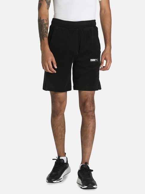 Puma Black Regular Fit Shorts