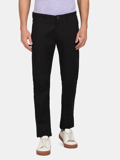 Blackberrys Black Slim Fit Trousers