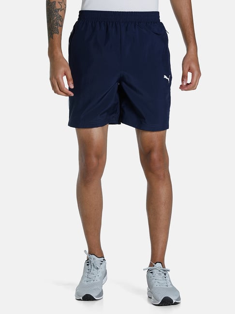 Puma Blue Regular Fit Shorts