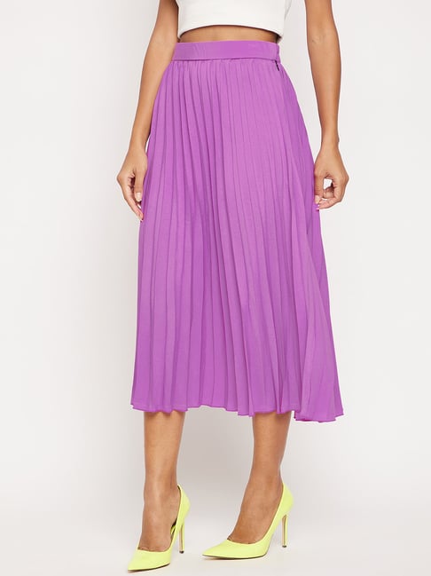 Chiffon pleated clearance skirt online india