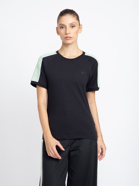 Adidas Originals Black Cotton Printed T-Shirt-picture-15
